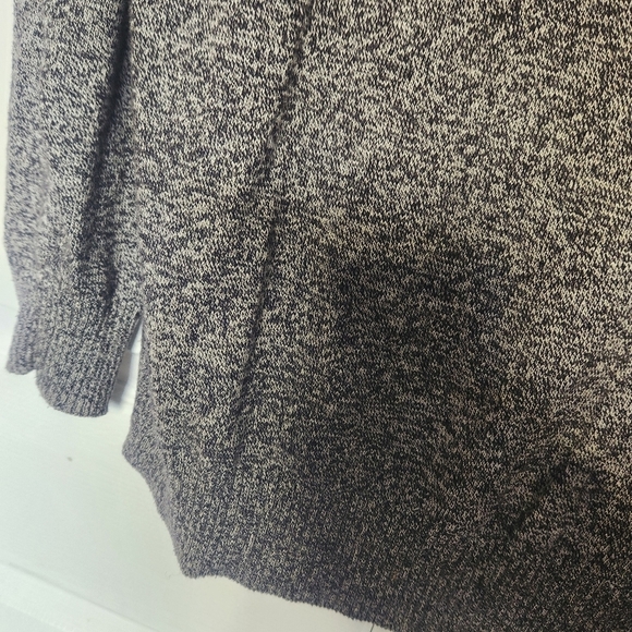 TORRID Sequin "Beautiful" Raglan Grey Cotton  Sweater Size 1 - Picture 7 of 12